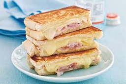 [Toasted Sandwiches] Ham Cheese Tomato