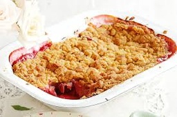 [Sweet Food] Apple and Rhubarb Crumble