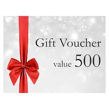 Gift Voucher 500